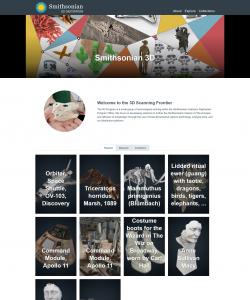 Smithsonian 3D Digitization Portfolio Image